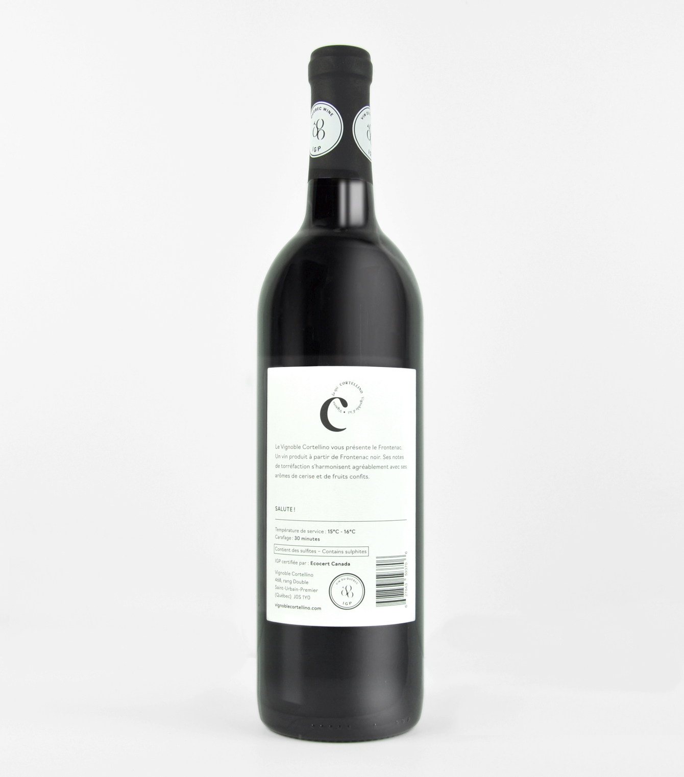 Vin Frontenac Vignoble Cortellino